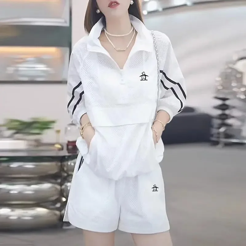 Badminton Outfit - 여성용 골프 세트 여름 신상품 골프