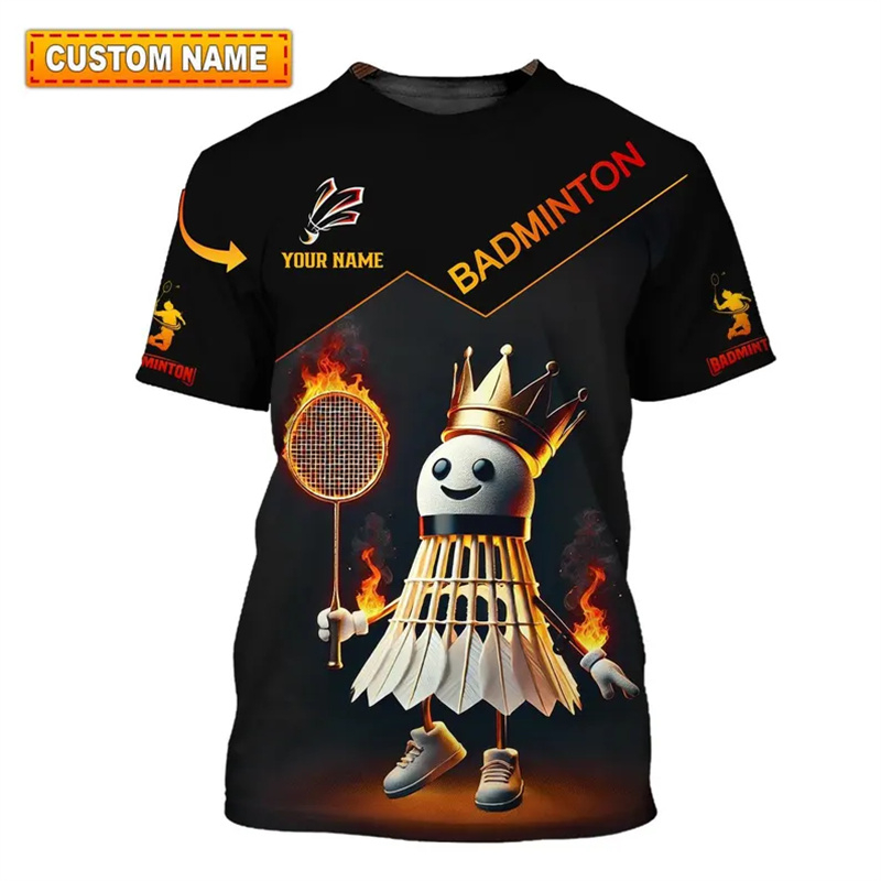 Badminton Outfit - 배드민턴 스포츠 티셔츠 남성 의류 멋진
