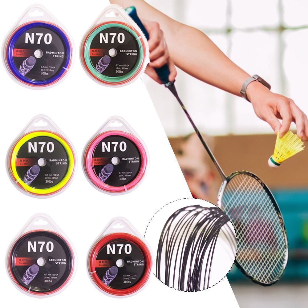 툴 멀티컬러 배드민턴 라켓 스트링 직경 0.7mm 길이 - Badminton Yonex String 리뷰 및 가격