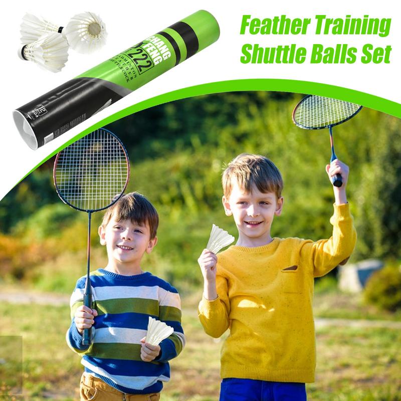 12PC 내구성 배드민턴 셔틀콕 오리 깃털 배드민턴 셔 - Badminton Victor 리뷰 및 가격