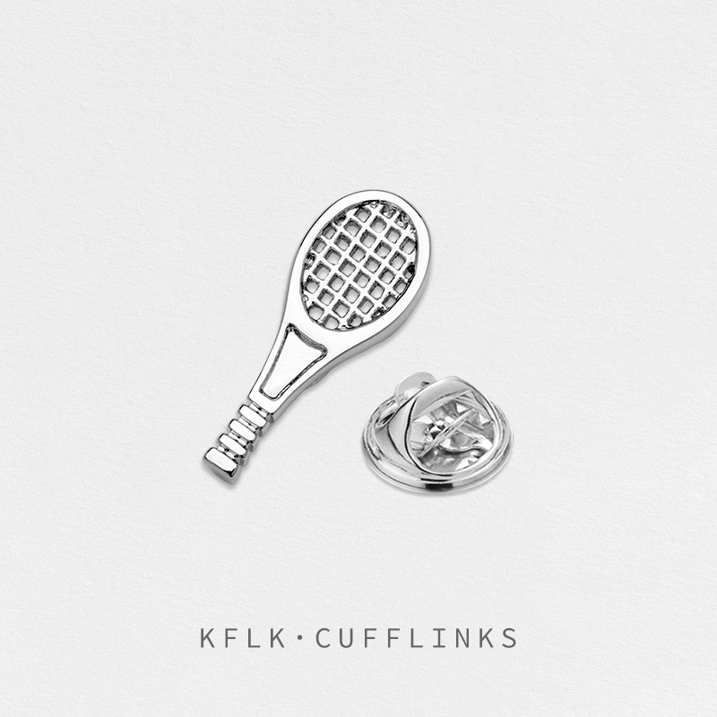 KFLK 패션 테니스 라켓 브로치 핀, 절묘한 브랜드  - Badminton Icon 리뷰 및 가격
