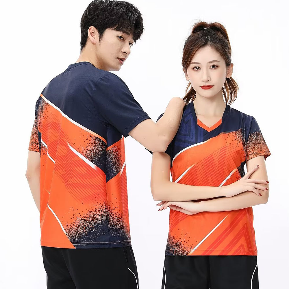 남녀공용 테니스 탁구 티셔츠, 반팔 스포츠 상의, 빠른 - Badminton Jersey 리뷰 및 가격