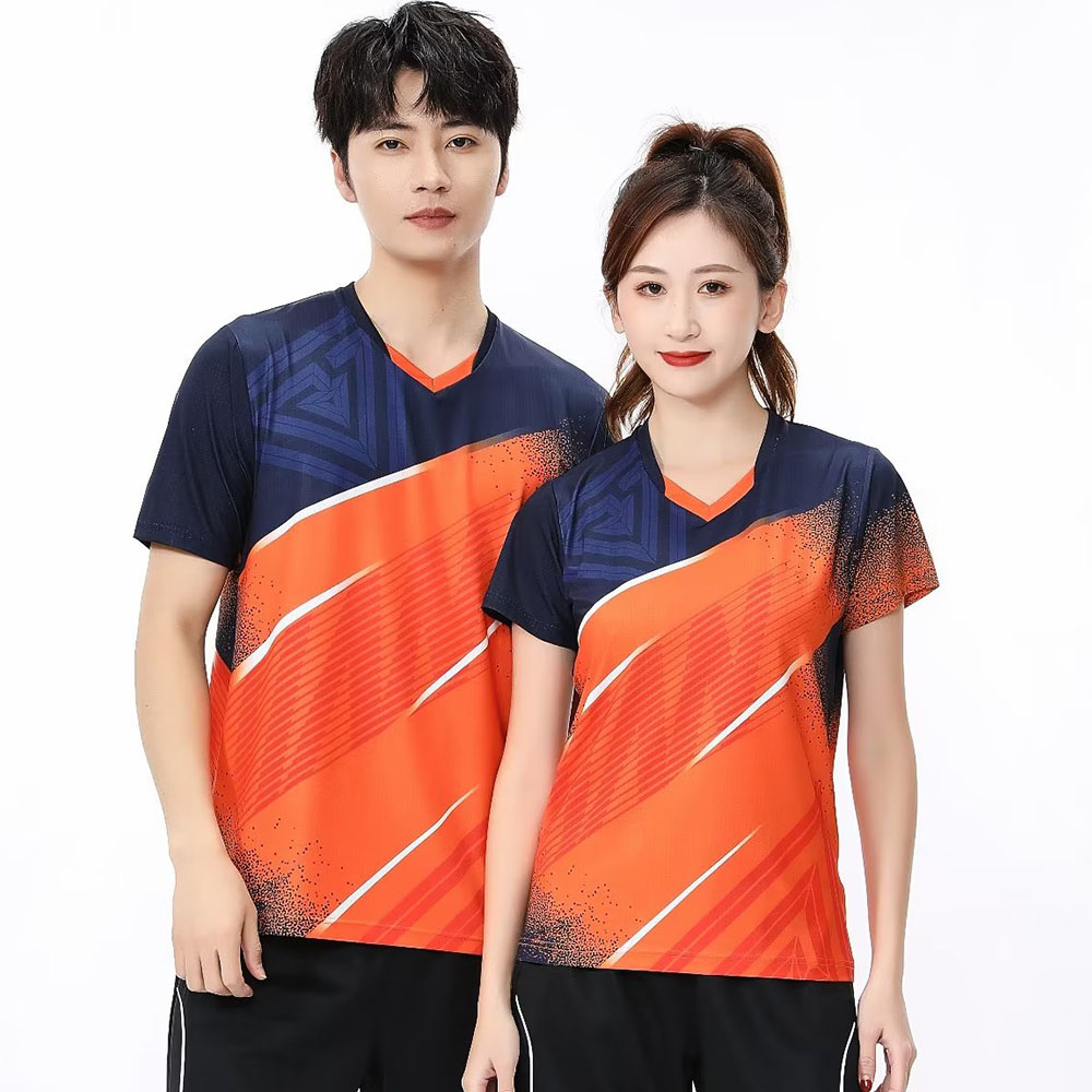 남녀공용 테니스 탁구 티셔츠, 반팔 스포츠 상의, 빠른 - Badminton Jersey 리뷰 및 가격