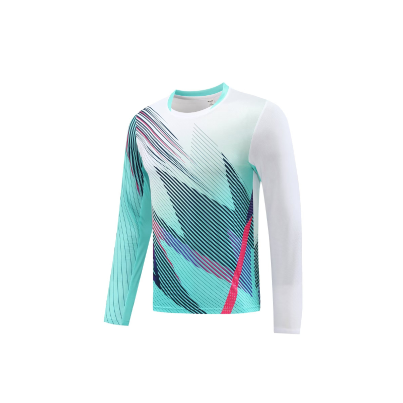 긴 소매 배드민턴 셔츠 남여 탁구 저지 V 넥 탁구 셔 - Badminton Jersey 리뷰 및 가격