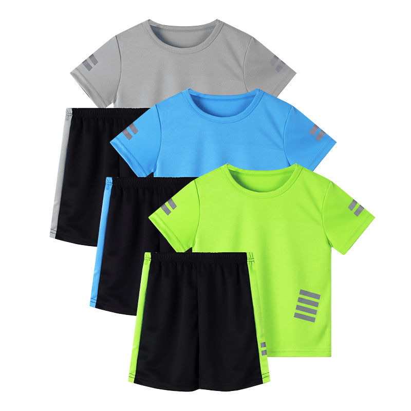 아동 스포츠웨어 남아용 5~12세 여름 세트 축구 농구 - Badminton Jersey 리뷰 및 가격