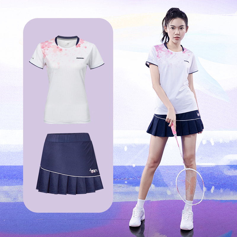 가와사키 오리지널 여성 배드민턴 슈트 스포츠 통기성 및 - Badminton Outfit 리뷰 및 가격