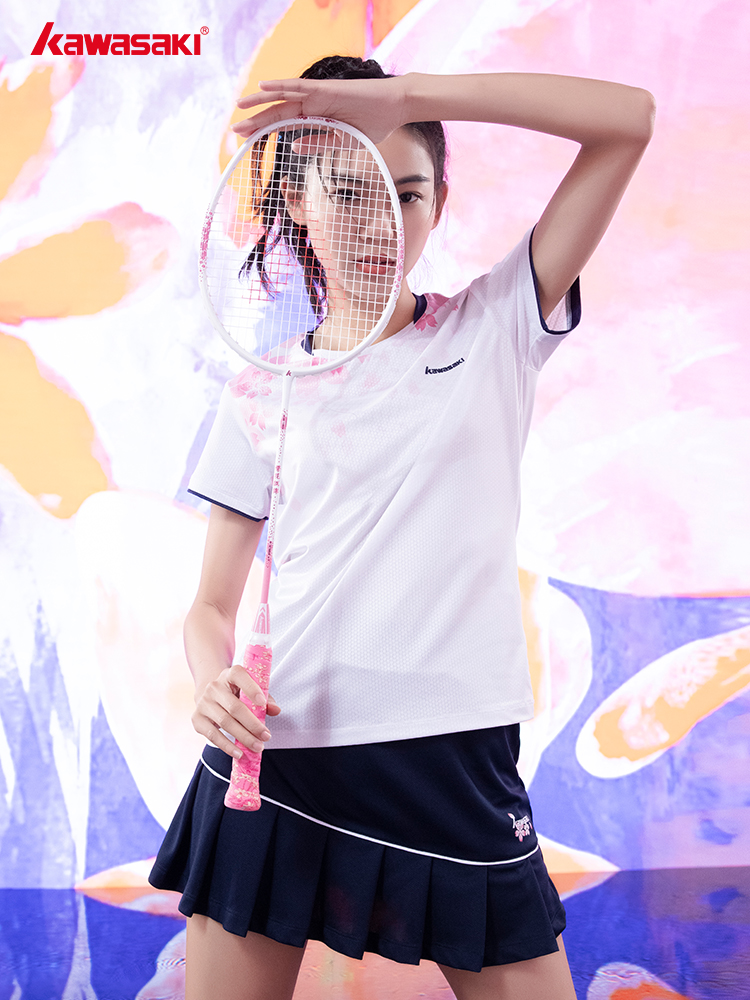 가와사키 오리지널 여성 배드민턴 슈트 스포츠 통기성 및 - Badminton Outfit 리뷰 및 가격