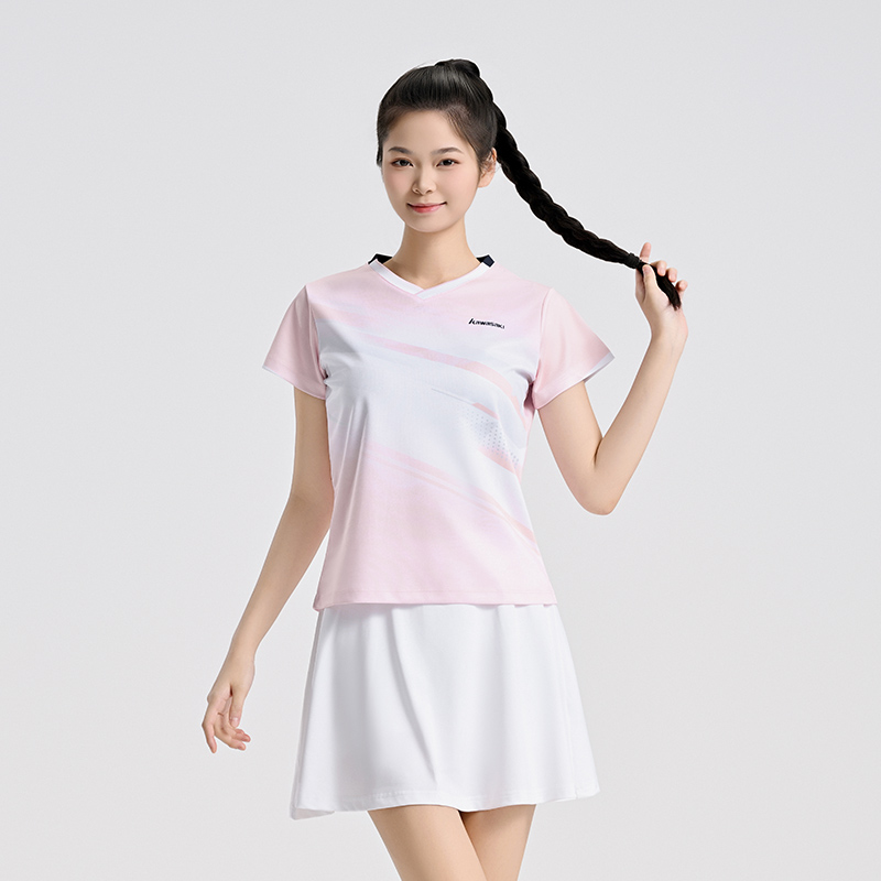 가와사키 오리지널 여성용 배드민턴 셔츠 스포츠 통기성  - Badminton Outfit 리뷰 및 가격